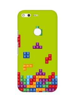Protective Case Cover For Google Pixel XL Tetris (Green)