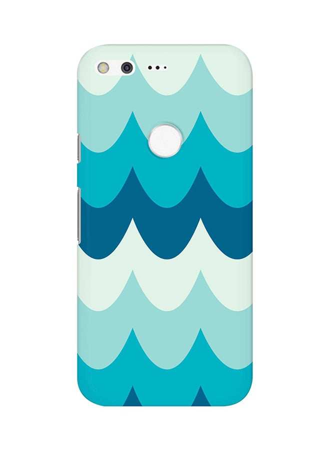 Stylizedd - Protective Case Cover For Google Pixel XL Wavy Waves - Image 1