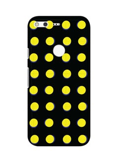 Protective Case Cover For Google Pixel XL Yellow Dots