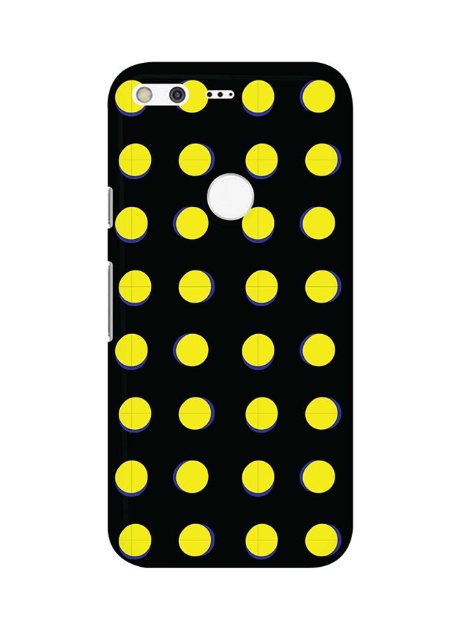 Stylizedd - Protective Case Cover For Google Pixel XL Yellow Dots - Image 1