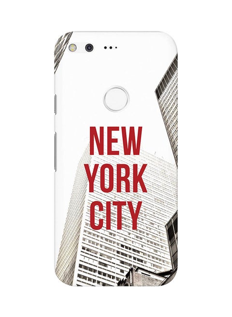 Protective Case Cover For Google Pixel XL New York - Skyscraper