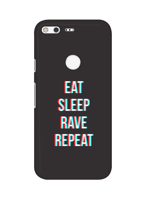 Protective Case Cover For Google Pixel XL Rave Routine