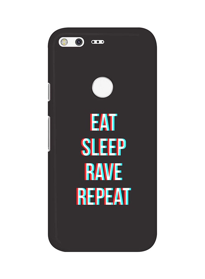 Protective Case Cover For Google Pixel XL Rave Routine