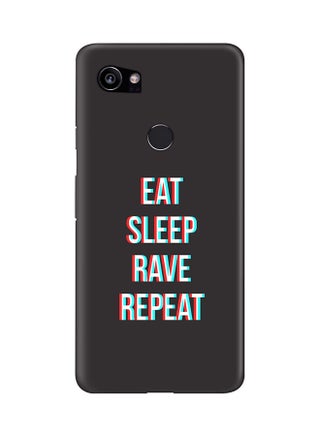 Protective Case Cover For Google Pixel 2 XL Rave Routine - v1535439610/N16699078A_1