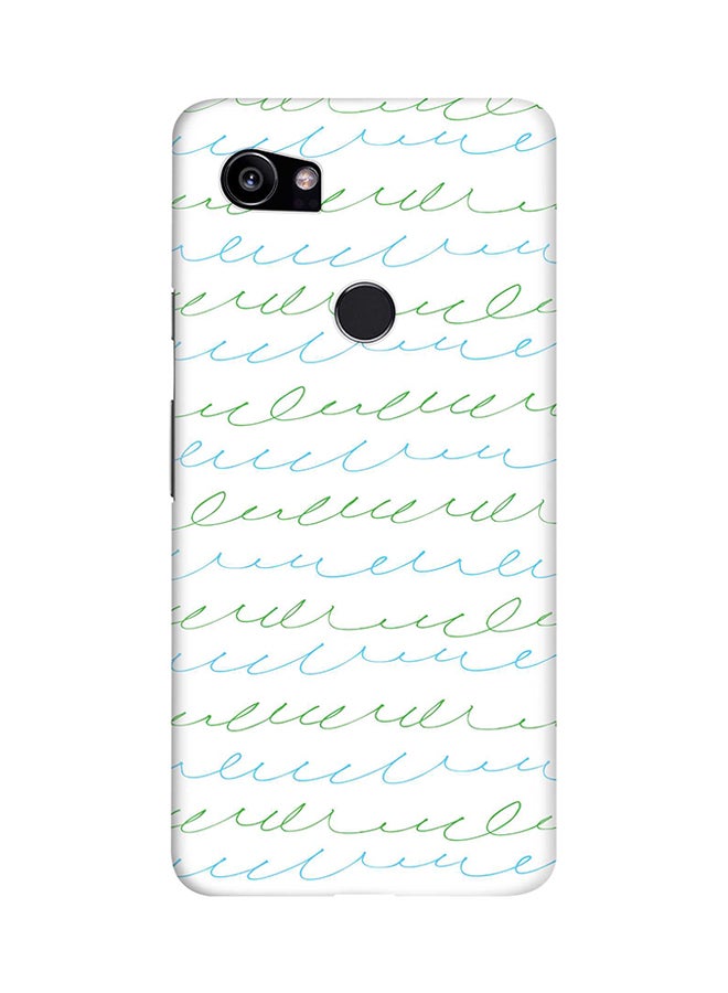 Protective Case Cover For Google Pixel 2 XL Cursive Story