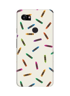 Protective Case Cover For Google Pixel 2 XL Crayon Parry