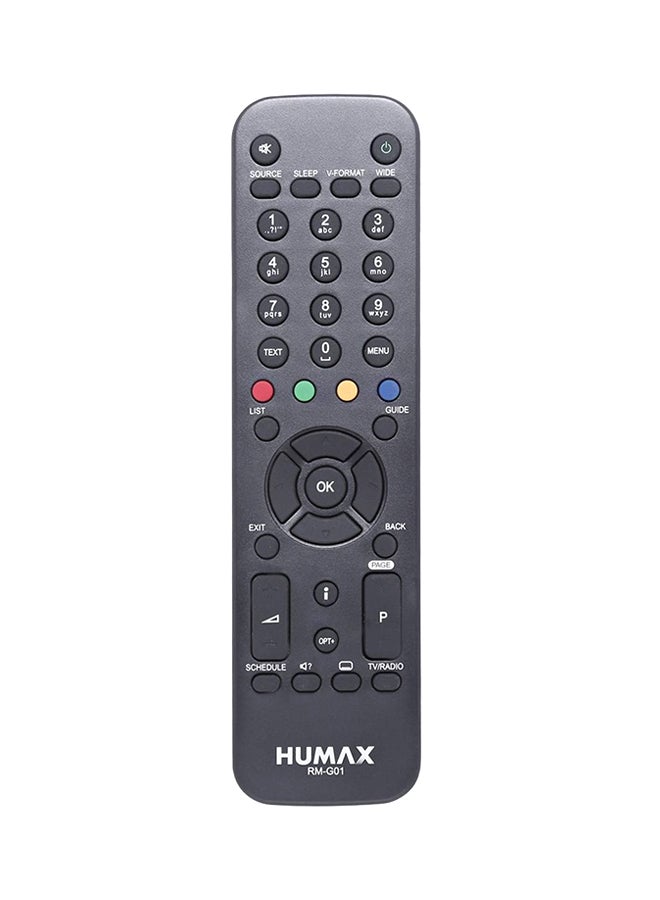 Humax Remote Control For Satellite Receiver Black  - Image 1