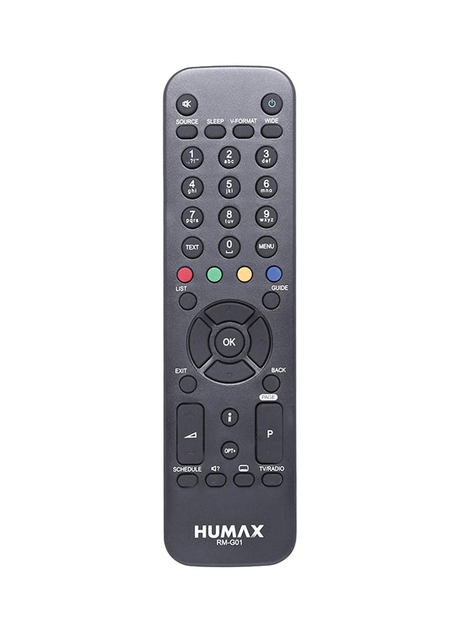 Humax Remote Control For Satellite Receiver Black  - Image 1