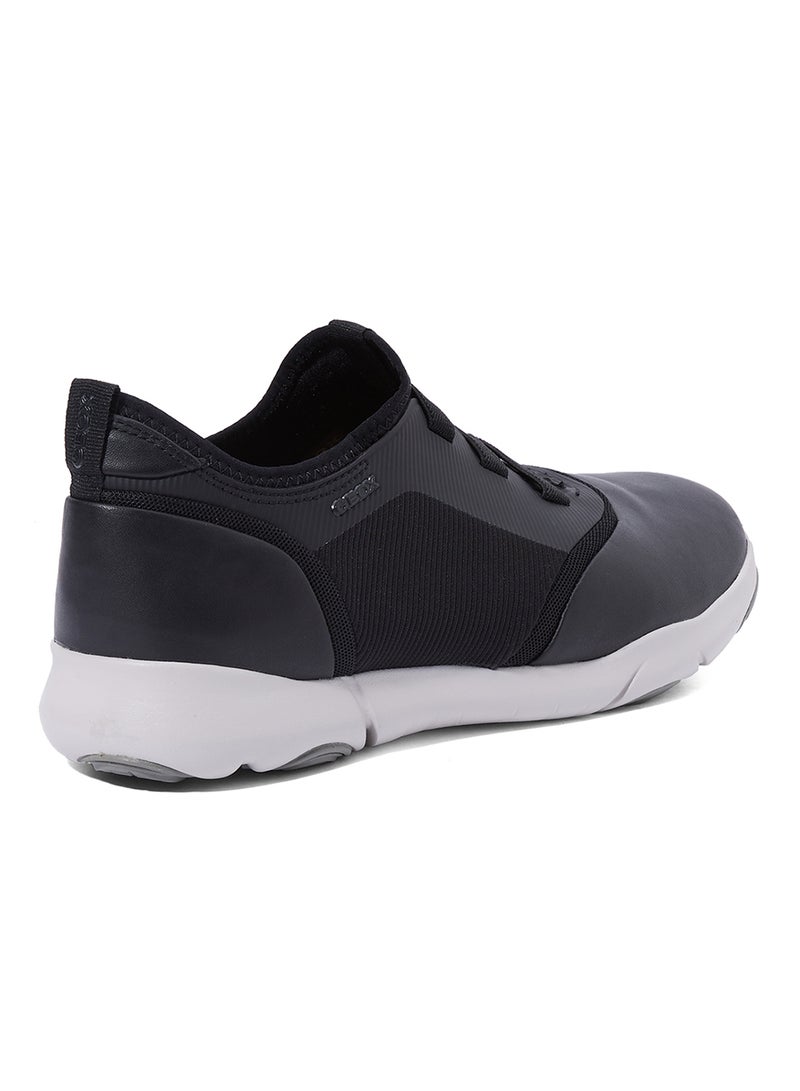GEOX - U Nebula S B Lace-Up Trainers 01271U825AB-08511 Black - Image 1