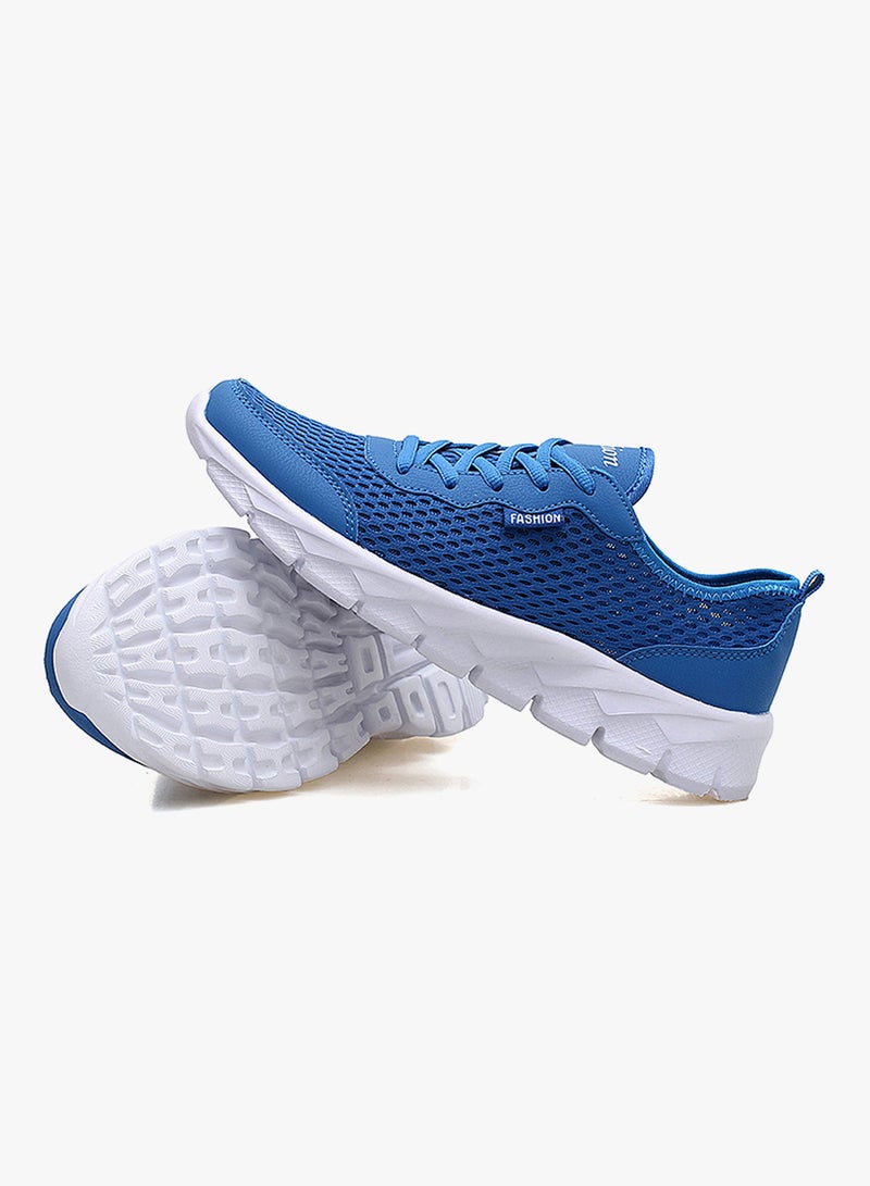 Generic Fashion Casual Ultra Light Cool Mesh Trainers Blue  - Image 5