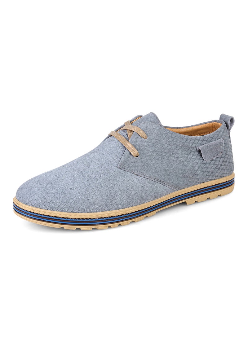 2018 Casual Handmade Summer Classic Lace Ups Grey - Image 1