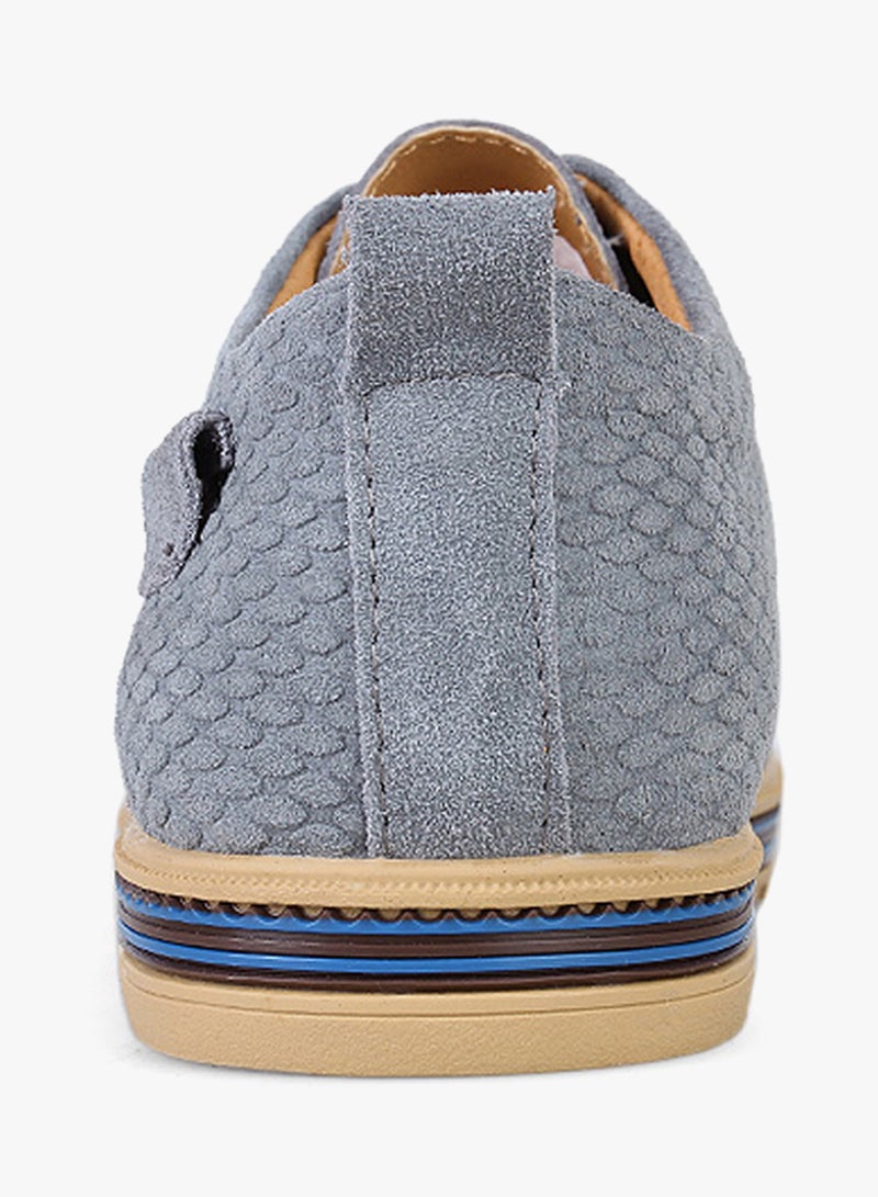 2018 Casual Handmade Summer Classic Lace Ups Grey - Image 4