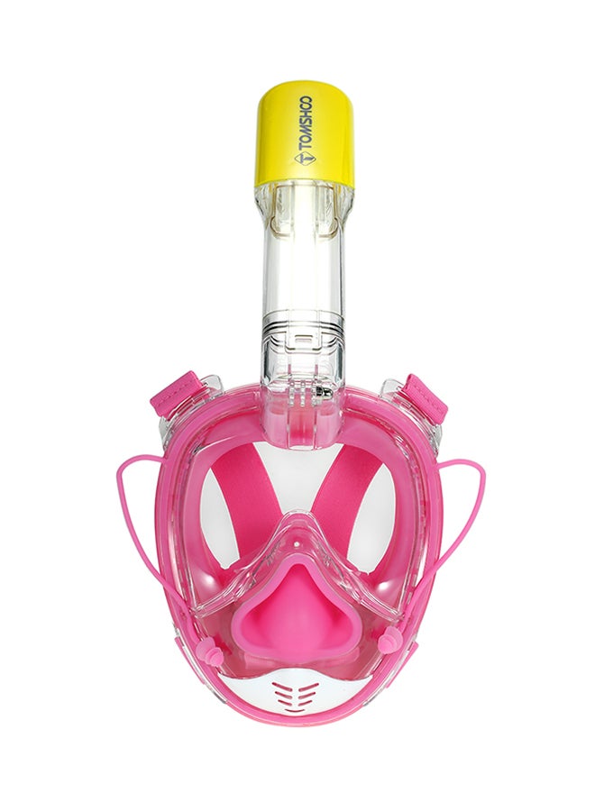 TOMSHOO Panoramic Full Face Snorkel Mask 670grams - Image 1