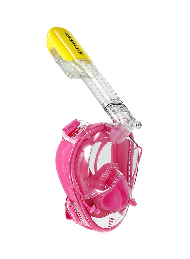 TOMSHOO Panoramic Full Face Snorkel Mask 670grams - Image 2