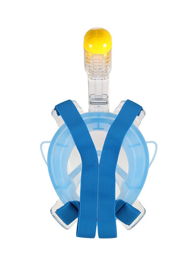 TOMSHOO Panoramic Full Face Snorkel Mask 0.5kg