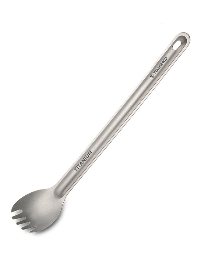 TOMSHOO Titanium Long Handle Spork 30grams - Image 2