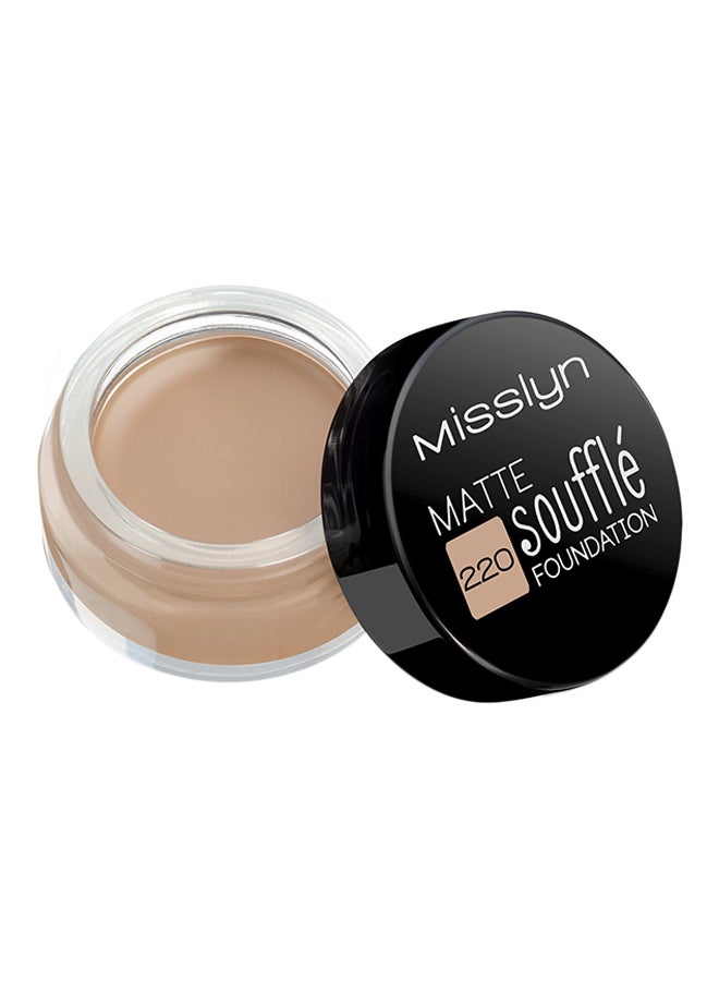 Misslyn Matte Soufflé Foundation No.220 Sweet Marzipan 