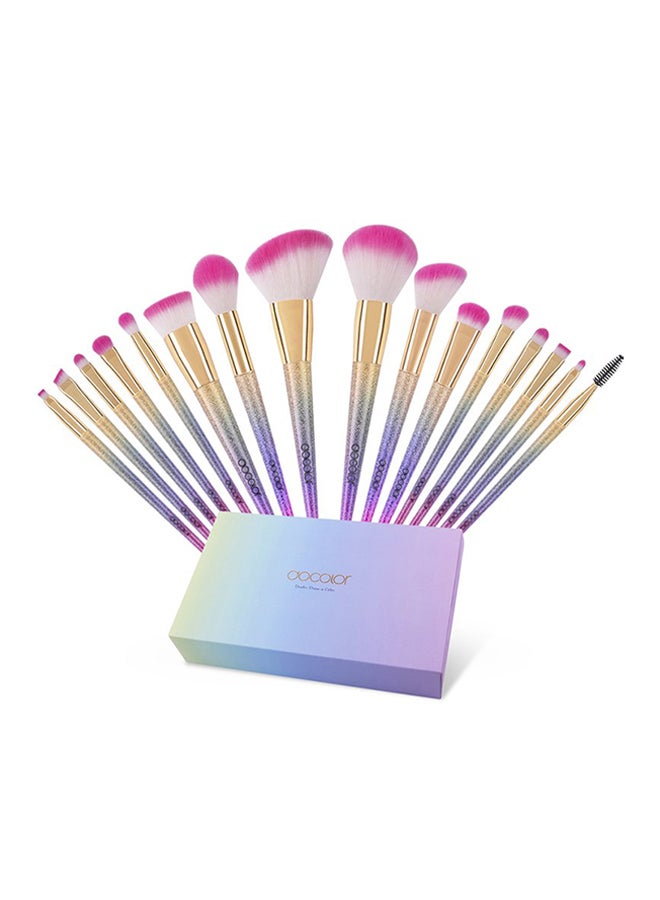 16-Piece Makeup Brush Set DB1603 Multicolour - v1535451398/N16597283A_2