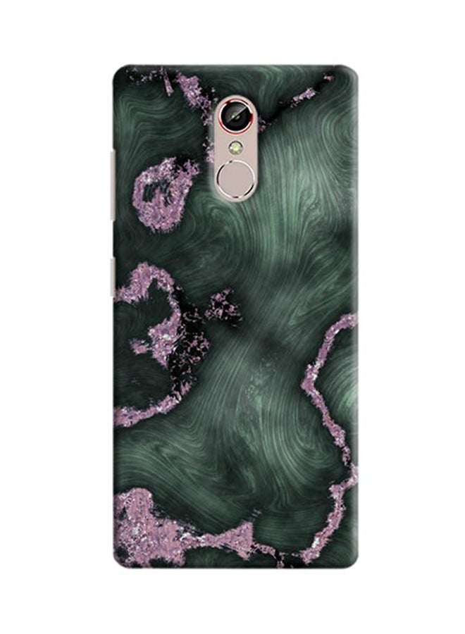 Protective Hard Case Cover For Gionee S6s Pink Dust Blackish Cyan Granite