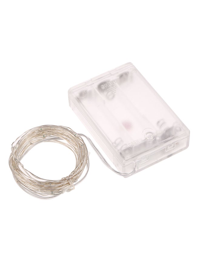 ANSELF Battery Operated Fairy Lights String With 50 LED White 33grams  - Image 1