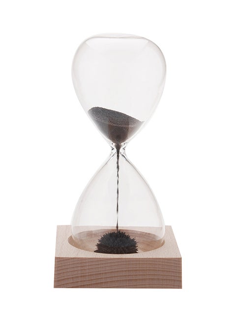 Magnet Hourglass With Stand Clear 67grams