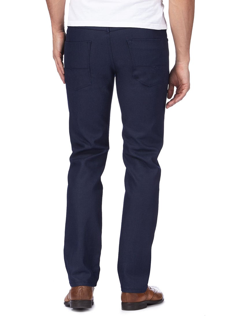 DEBENHAMS - J By Jasper Conran Slim Fit Jeans Mid Blue - Image 1