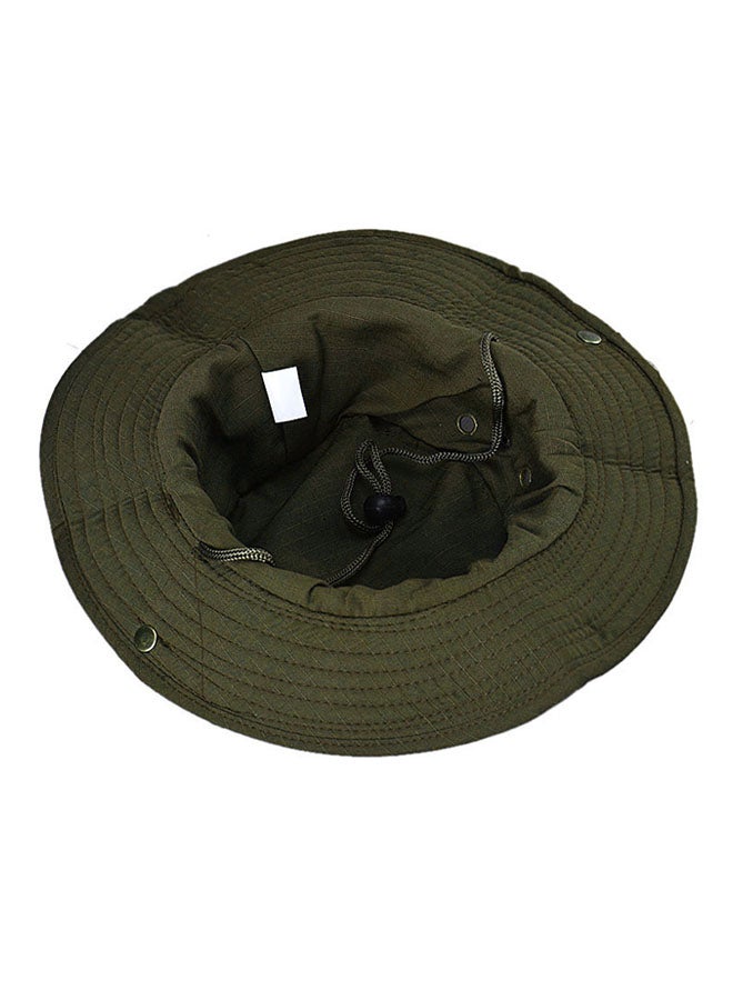 Generic Outdoor Fishing Bucket Hat HL002 Army Green  - Image 2