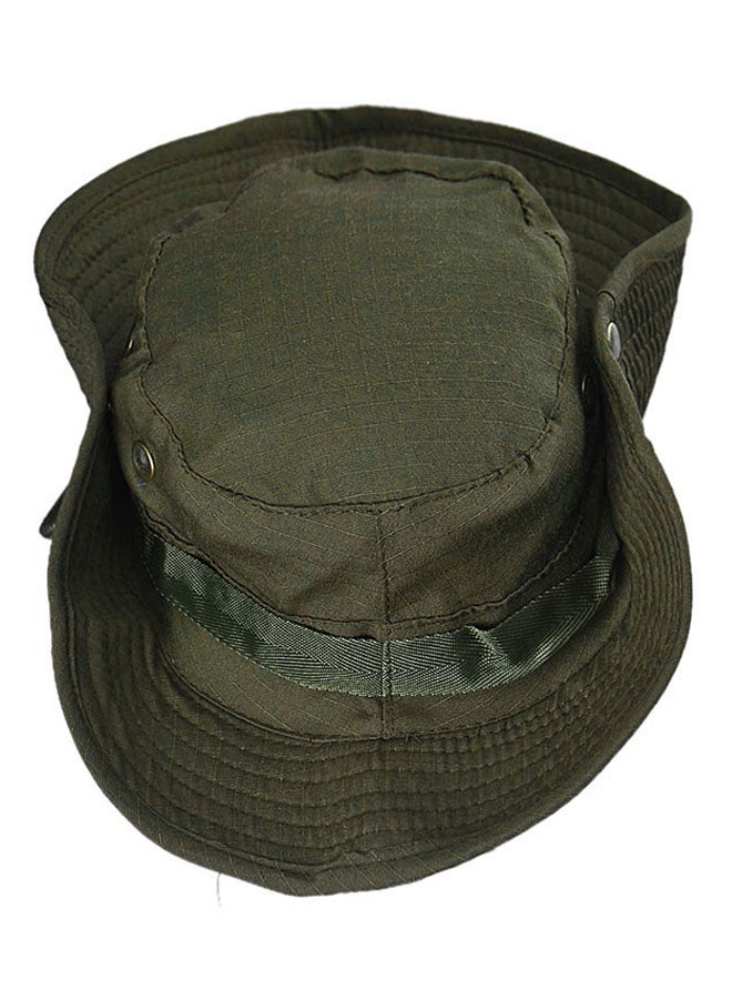 Generic Outdoor Fishing Bucket Hat HL002 Army Green  - Image 4