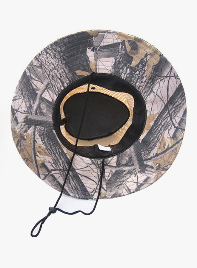 Outdoor Fishing Bucket Hat HL028 Beige/Black  - Image 2