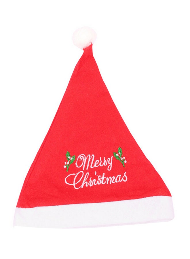Christmas Holiday Stars Print Cap HL081 Red - Image 1