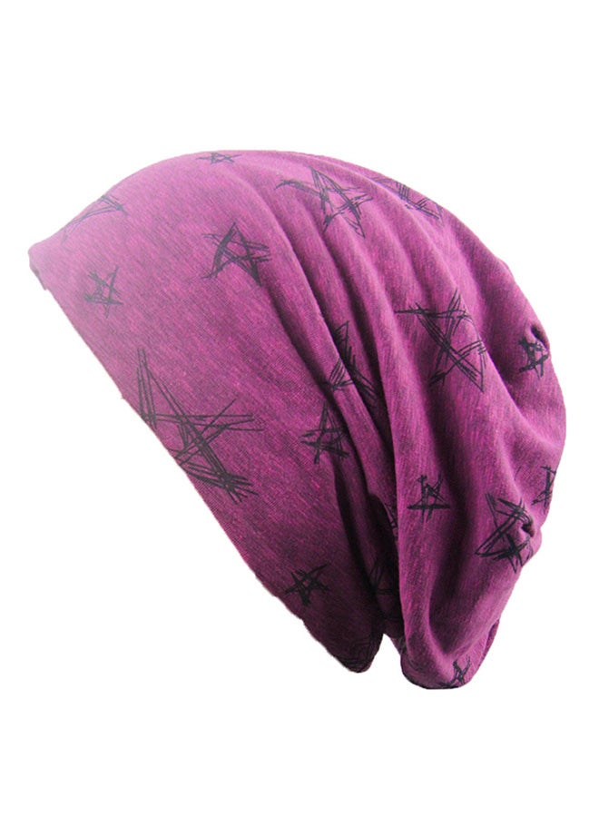 Stars Pile Heap Beanie HL181 Purple 