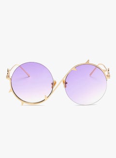 hikulity Women's Polychromatic Round Sunglasses  - Image 2