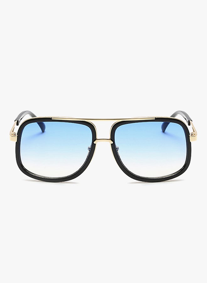 hikulity - Polychromatic Rectangular Sunglasses - Image 1