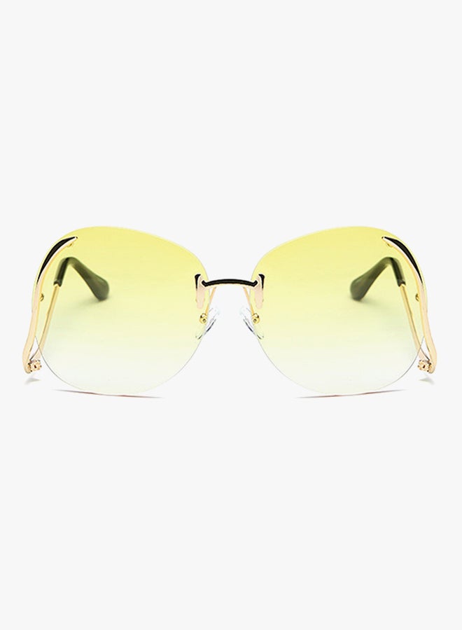 hikulity Women's Polychromatic Oversized Sunglasses  - Image 2