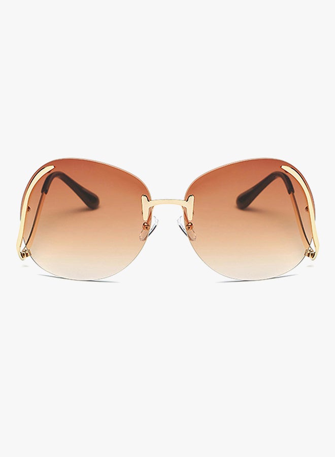 هيكوليتي نظارة شمسية بإطار كبير الحجم وعدسات متعددة الألوان . للنساء - Image 2