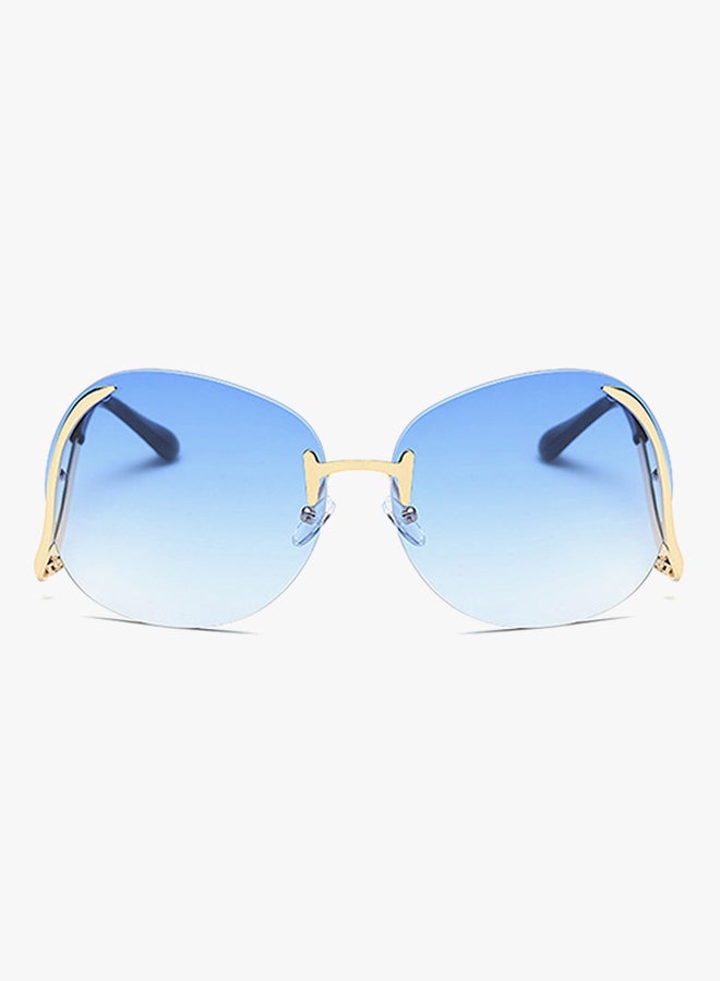 hikulity Women's Polychromatic Oversized Sunglasses - Image 2