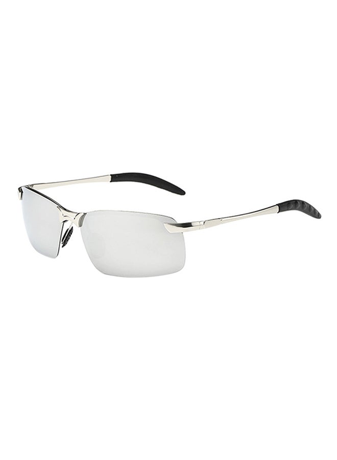 hikulity Men's UV Protection Rectangular Sunglasses  - Image 1