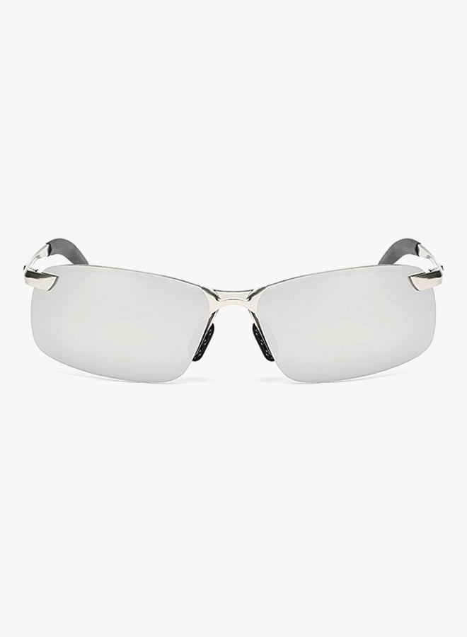 hikulity Men's UV Protection Rectangular Sunglasses  - Image 2