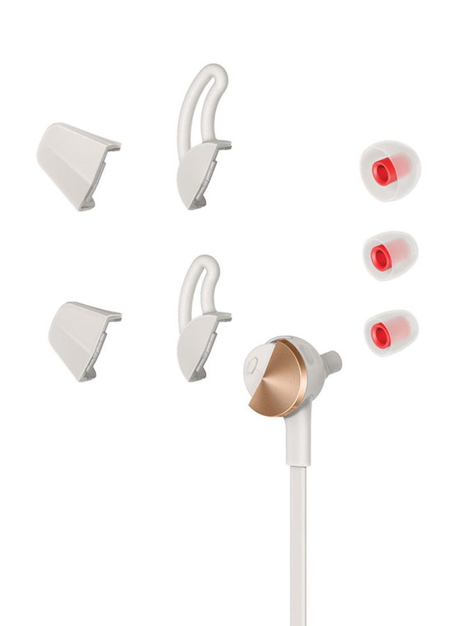 Fitbit Flyer Bluetooth Wireless In-Ear Fitness Headphone Gold/Grey  - Image 4