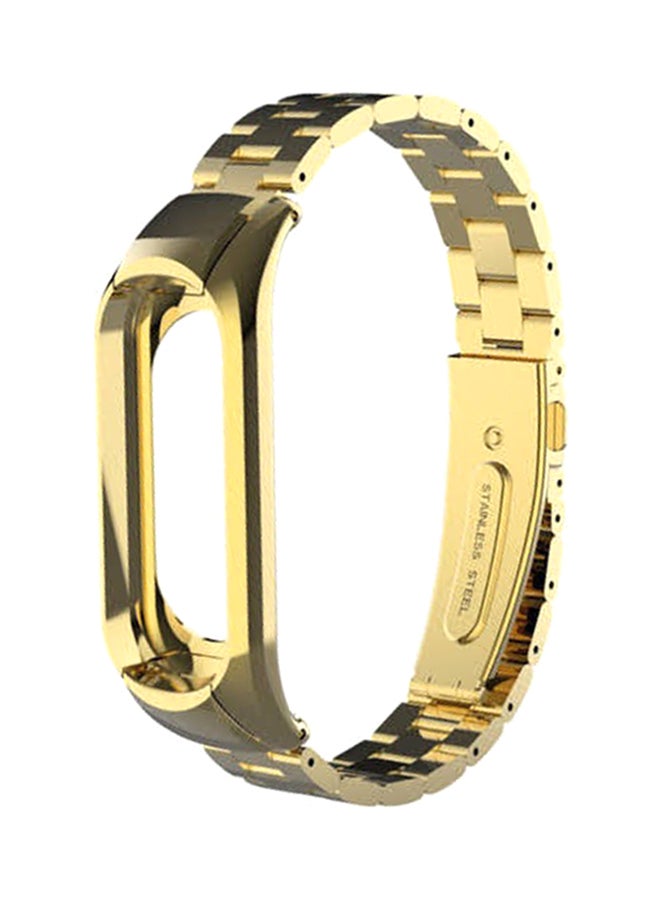 Nubeats Replacement Band For Xiaomi Mi Band 3 Gold