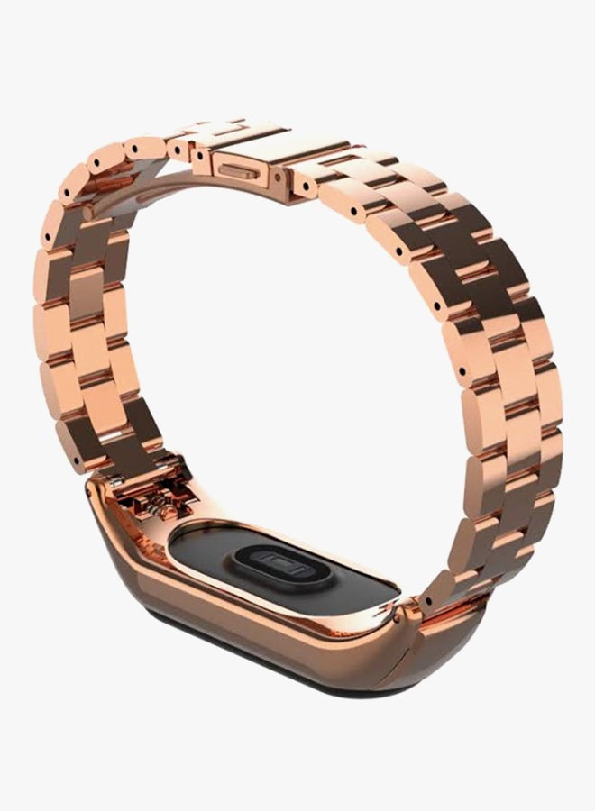 Nubeats - Replacement Band For Xiaomi Mi Band 3 Rose Gold - Image 1