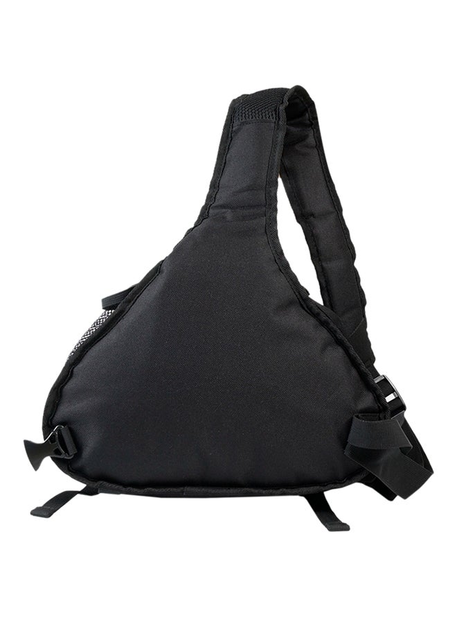 Tscope Crossbody Camera Bag With Rain Cover For Canon/Nikon/Sony K1 Black - Image 3