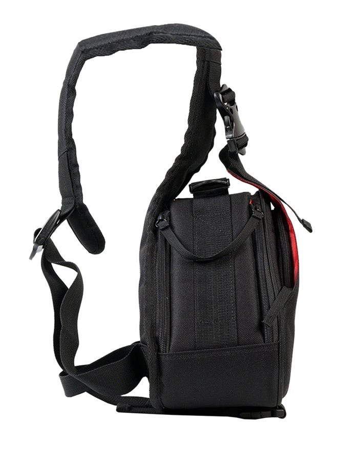 Tscope Crossbody Camera Bag With Rain Cover For Canon/Nikon/Sony K1 Black - Image 4