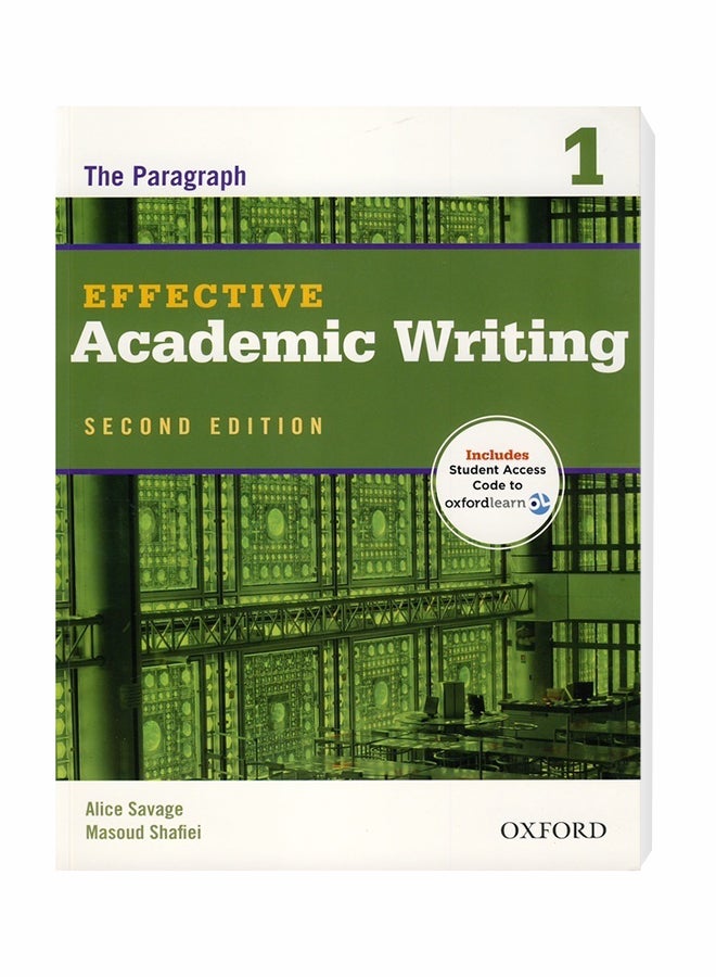 Effective Academic Writing: Paragraph Paperback English by Alice Savage - 12-Jul-12 