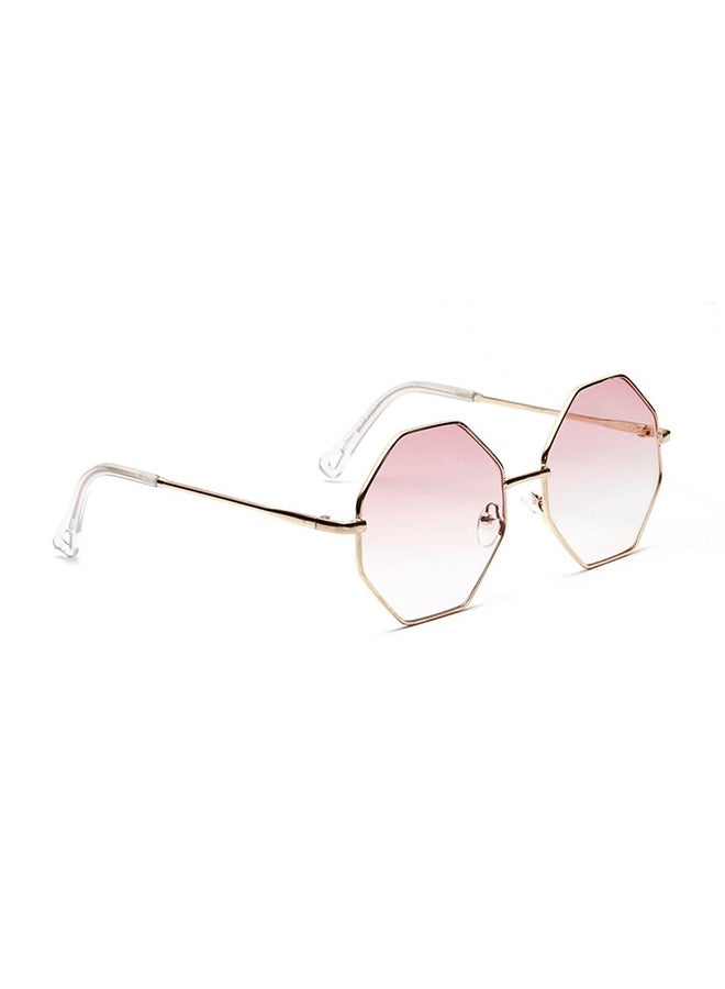 hikulity Women's Polychromatic Octagon Sunglasses  - Image 3