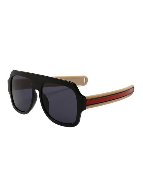 Polychromatic Rectangular Sunglasses