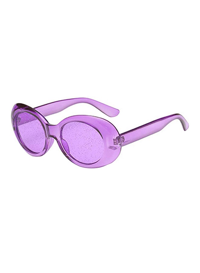 hikulity Women's Polychromatic Oval Sunglasses  - Image 1