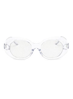 hikulity Women's Polychromatic Oval Sunglasses  - Image 2