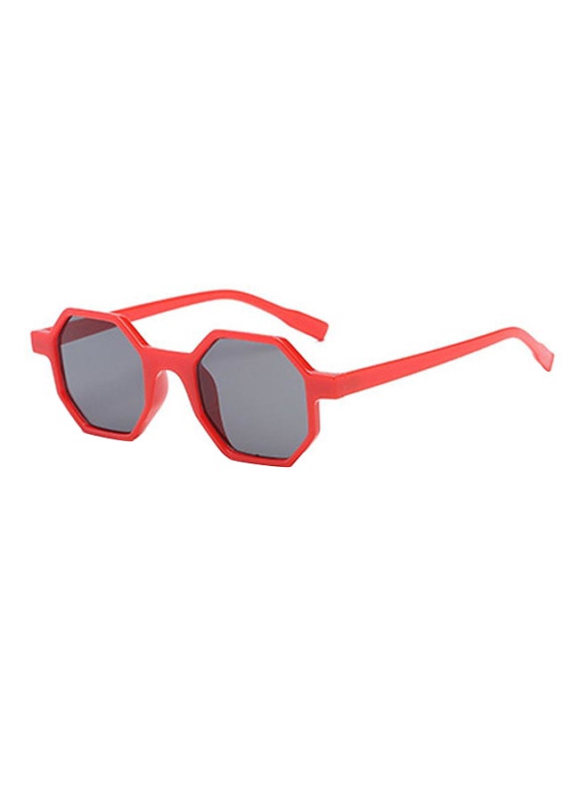 hikulity Women's Non-Glare Coating Octagon Sunglasses  - Image 1