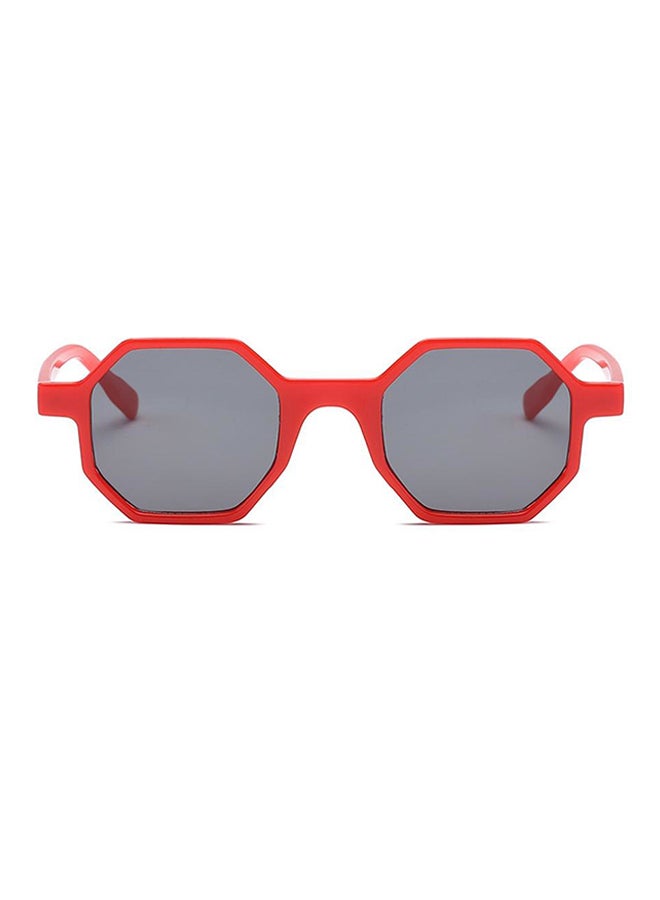 hikulity Women's Non-Glare Coating Octagon Sunglasses  - Image 2